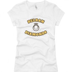 Ladies Slim Fit Basic Promo Jersey Tee