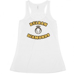 Ladies Flowy Racerback Tank