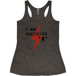 Ladies Slim Fit Super Soft Racerback Triblend Tank