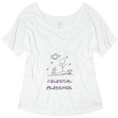 Ladies Flowy Slouchy Tee