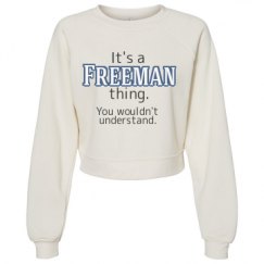 Women's Raglan Pullover Fleece