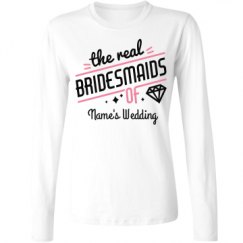 Ladies Relaxed Fit Basic Long Sleeve Tee