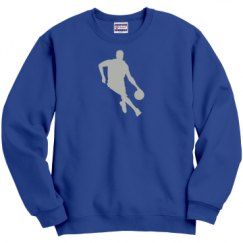 Unisex Film and Foil Crewneck Sweatshirt