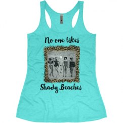 Ladies Slim Fit Super Soft Racerback Triblend Tank