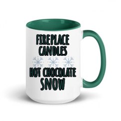 15oz Ceramic Mug with Color Inside