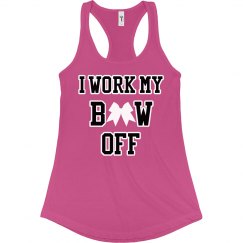 I work my bow off