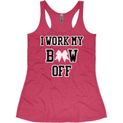 Ladies Slim Fit Super Soft Racerback Triblend Tank