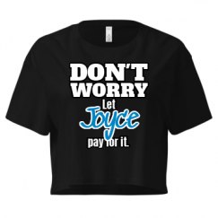 Ladies Festival Cali Crop Top Tee