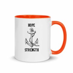 11oz Ceramic Mug with Color Inside