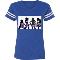 Ladies Relaxed Fit Vintage Sports Tee