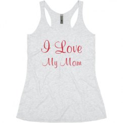 Ladies Slim Fit Super Soft Racerback Triblend Tank