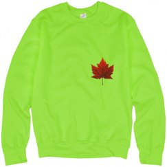 Unisex Neon Crewneck Sweatshirt