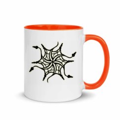 11oz Ceramic Mug with Color Inside