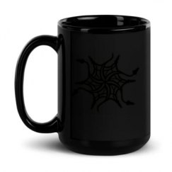 15oz Black Glossy Mug