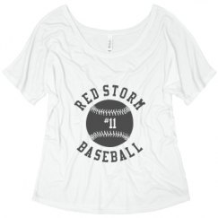 Ladies Flowy Slouchy Tee