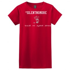Pink #SilentNoMore Tee w/hand