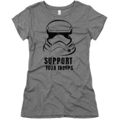 Ladies Slim Fit Super Soft Triblend Tee