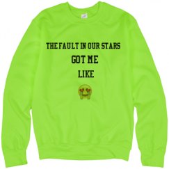 Unisex Neon Crewneck Sweatshirt