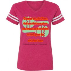 Ladies Relaxed Fit Vintage Sports Tee
