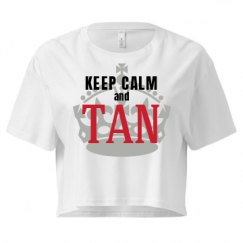 Ladies Festival Cali Crop Top Tee