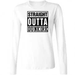 Ladies Relaxed Fit Basic Long Sleeve Tee