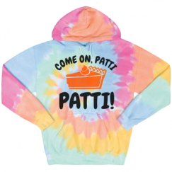 Unisex Tie-Dye Fleece Hoodie