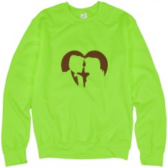Unisex Neon Crewneck Sweatshirt