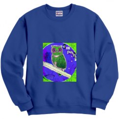 Unisex Film and Foil Crewneck Sweatshirt