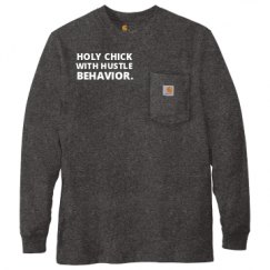 Unisex Carhartt Pocket Long Sleeve Tee