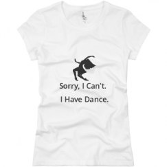 Ladies Slim Fit Basic Promo Jersey Tee