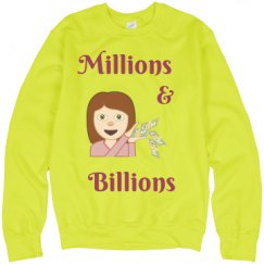 Unisex Neon Crewneck Sweatshirt