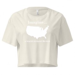 Ladies Festival Cali Crop Top Tee