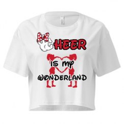 Ladies Festival Cali Crop Top Tee