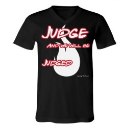 Unisex V-Neck Jersey Tee