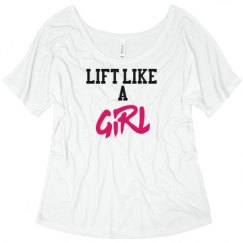 Ladies Flowy Slouchy Tee