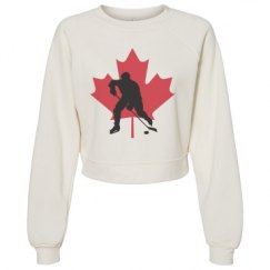 Women's Raglan Pullover Fleece