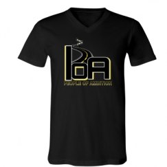 Unisex V-Neck Jersey Tee