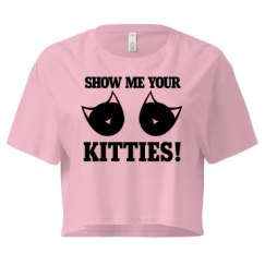 Ladies Festival Cali Crop Top Tee