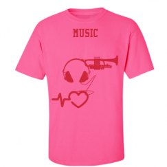 Unisex Ultra Cotton Safety Neon Crewneck Tee