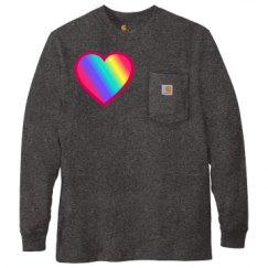 Unisex Carhartt Pocket Long Sleeve Tee