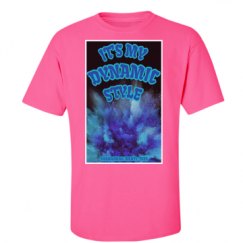 Unisex Ultra Cotton Safety Neon Crewneck Tee