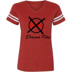 Ladies Relaxed Fit Vintage Sports Tee