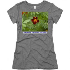 Ladies Slim Fit Super Soft Triblend Tee