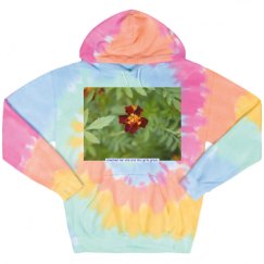 Unisex Tie-Dye Fleece Hoodie