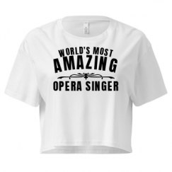 Ladies Festival Cali Crop Top Tee