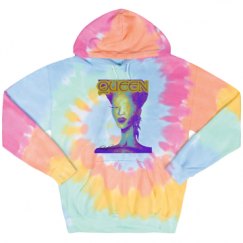 Unisex Tie-Dye Fleece Hoodie