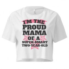 Ladies Festival Cali Crop Top Tee