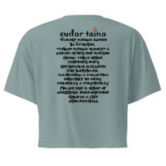 Ladies Festival Cali Crop Top Tee