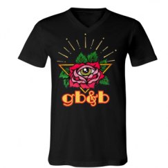 Unisex V-Neck Jersey Tee