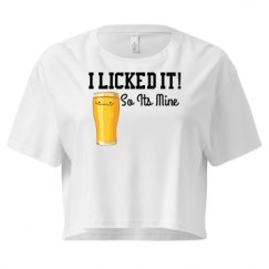 Ladies Festival Cali Crop Top Tee